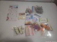 Overview of all craft supply packages