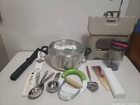 All items overview on table