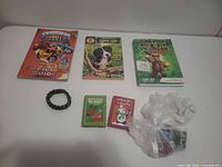 All items overview on table
