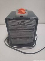 Front view of Patton space heater with cord visible