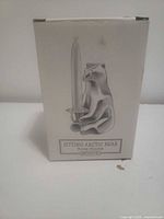 front of product box showing illustration and name