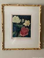 Framed print front view