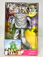Front view of boxed Ken as Tin Man doll