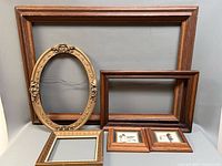 Group shot showing all six frames