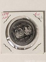 Front of coin in 2x2 holder