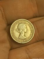 Obverse showing Queen Elizabeth II portrait and legend