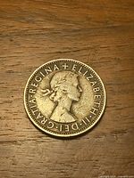 Obverse: young bust of Queen Elizabeth II