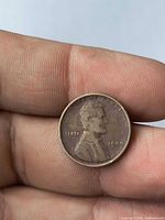 Obverse showing Lincoln portrait, date 1909