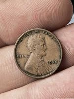 Obverse showing Lincoln portrait and 1926 date