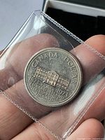 Reverse showing CANADA DOLLAR, Province House, dates 1873-1973