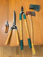All four tools laid out on table