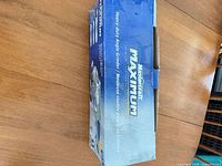 Closed retail box showing branding and model