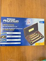 Retail box showing Mastercraft Maximum branding and product details