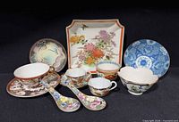 Group shot of all porcelain pieces