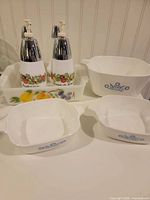 All six items showing relative sizes and patterns