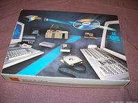 Top of Kodak Technology puzzle box showing technology artwork