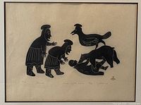 Full view of print image showing figures and signature details