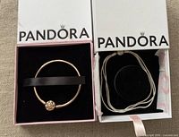 Both Pandora bracelets in original boxes