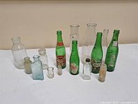 All 14 bottles arranged for overview
