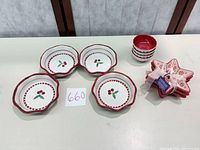 Group shot of all 11 ceramic pieces