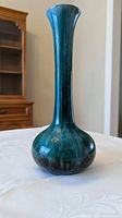 Full view of Blue Mountain Pottery bud vase