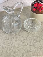 Pitcher and bowl front view