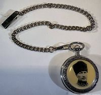 Pocket watch with full chain view