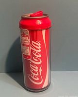 Front view of Coca-Cola plastic tumbler