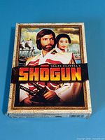Front of Shogun five-disc DVD slipcase showing title and main characters