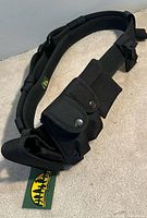 Full view of Parklands belt showing pouches and tag