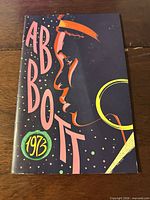Front cover showing Abbott 1973 title art