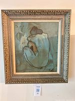 Framed Picasso print front view