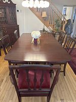 Dining table and chairs, overview