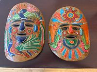 Both masks side by side showing overall design
