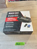 Front of sealed Black Max 15" surface cleaner box