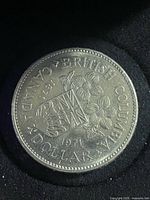 Reverse of 1971 Canadian British Columbia Centennial dollar coin