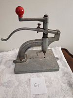 left-side view showing full tool profile and lever