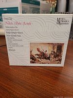 Front of opera CD box showing title, composer, label logo and artwork