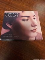 Front view of Romantic Callas Special Collector's Edition boxed set