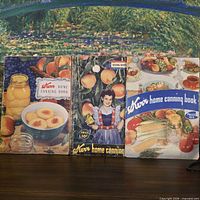 All three Kerr canning pamphlets front covers