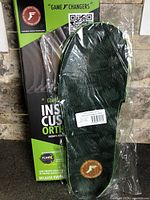 Boxed Footprint Gamechangers Pro insole with one insole shown