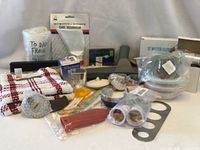 Overview of entire lot showing all new kitchen and household items