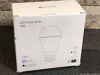 Front of box showing Teckin LED Smart Bulb SB60 branding