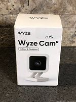 Front of Wyze Cam v3 retail box