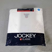 Front of sealed 3-pack showing Jockey Classic branding and size XL label