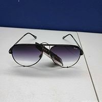Front view of Quay Australia aviator sunglasses