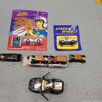 All seven cars overview