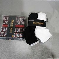 4-pack underwear and bundles of socks