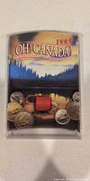 Front of sealed Oh! Canada 2000 coin set outer sleeve