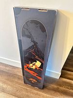 Front of sealed box showing Flareon skateboard graphic